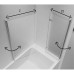 Шторка для ванны NEW TRENDY NEW SOLEO 120x70x140 L хром