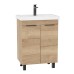 Тумба под раковину Onika Легран 60 напольная, дуб галифакс