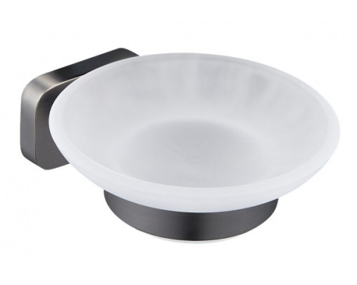 Мыльница с держателем Wonzon&Woghand, Темный графит