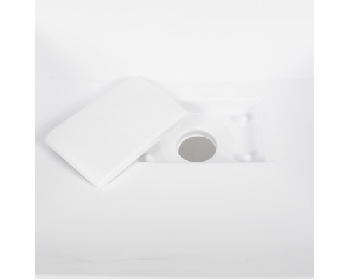 Раковина для ванной 50 см, Uperwood Barsa, белая глянцевая