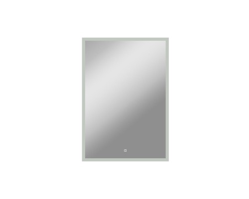 Зеркало Континент Frame 700x1000 с подсветкой Белое с сенсорным выключателем