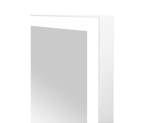Зеркало Континент Frame 700x1000 с подсветкой Белое с сенсорным выключателем