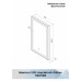 Зеркало Континент Frame 700x1000 с подсветкой Белое с сенсорным выключателем