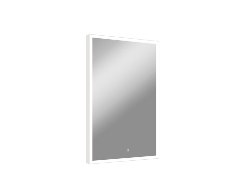 Зеркало Континент Frame 700x1000 с подсветкой Белое с сенсорным выключателем