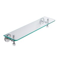 Полка стеклянная подвесная ART&MAX AM-E-2682CSJ-Cr
