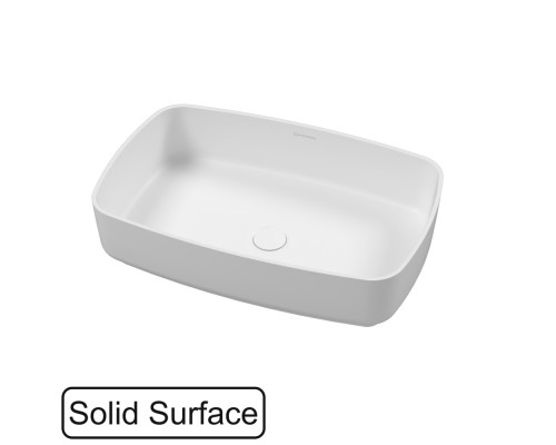 Раковина накладная Whitecross Jasper белый матовый