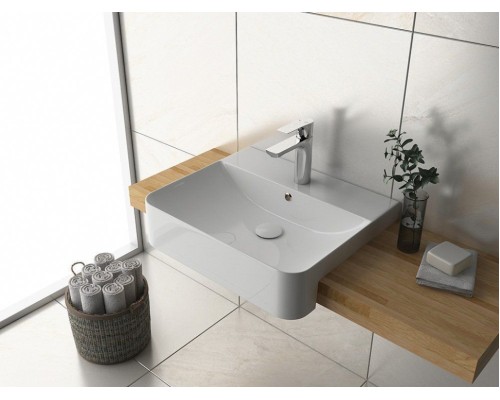 Раковина ISVEA Sott'Aqua накладная 590x490x163 белый 10SQ51058SV