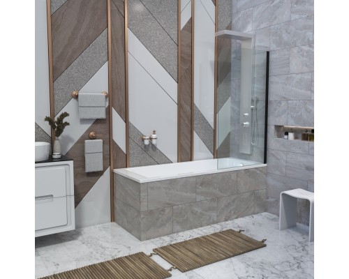 Ванна пристенная Taliente Egoista 1800x800 из искусственного камня