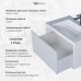 Тумба под раковину 80 см, Uperwood Next Premium, белая, 1 ящик