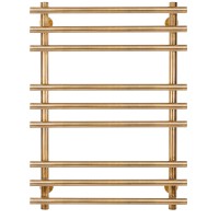 Полотенцесушитель латунный Secado Турин плюс 80х60х70, электрический R, бронза