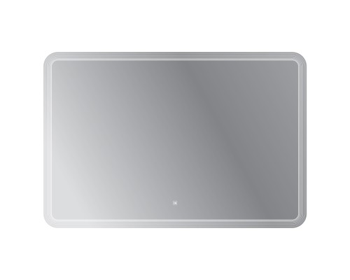 Зеркало Cezares Duet 120 CZR-SPC-DUET-1200-800-LED-TCH с подсветкой с лазерной гравировкой и сенсорным выключателем