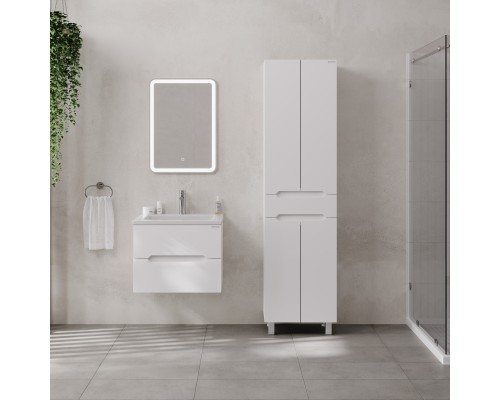 Пенал Onika Айленд 50 напольный, белый