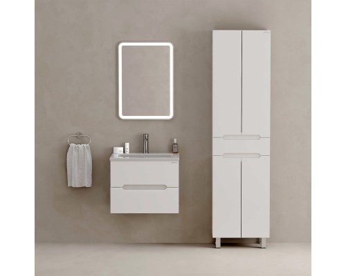 Пенал Onika Айленд 50 напольный, белый