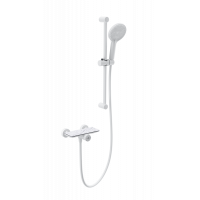 Смеситель для душа с гарнитуром Wonzon&Woghand, Белый матовый