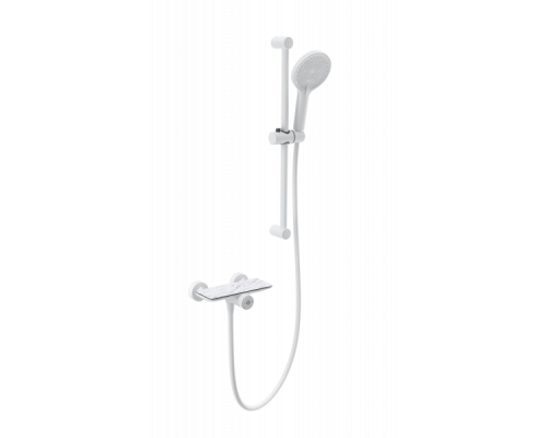 Смеситель для душа с гарнитуром Wonzon&Woghand, Белый матовый