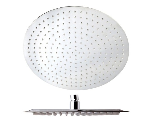 Верхний душ AQG Atlas R 400 мм, хром