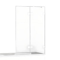 Шторка для ванны NEW TRENDY AVEXA WHITE 140x150 R белый