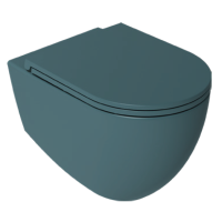 Унитаз ISVEA Infinity подвесной 365x530x400-изумрудный матовый 10NF02001SV-2P