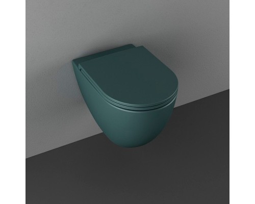 Унитаз ISVEA Infinity подвесной 365x530x400-изумрудный матовый 10NF02001SV-2P