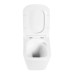 Комплект унитаза с инсталляцией BelBagno Due BB3103CHR/SC/BB002-80/BB014-SR-BIANCO с сиденьем Микролифт и Белой клавишей смыва