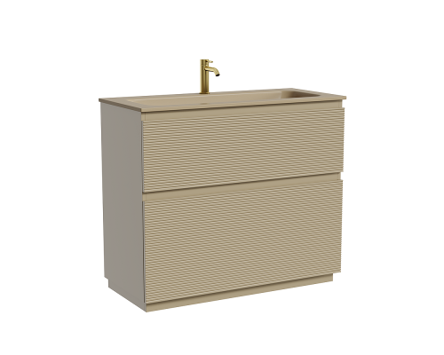 Тумба под раковину Напольная Sancos Folk Floor 99.5 FL100FCP Капучино