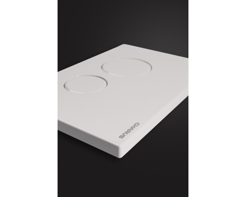 Кнопка смыва Charus Spazio FP.330.12.02, белый