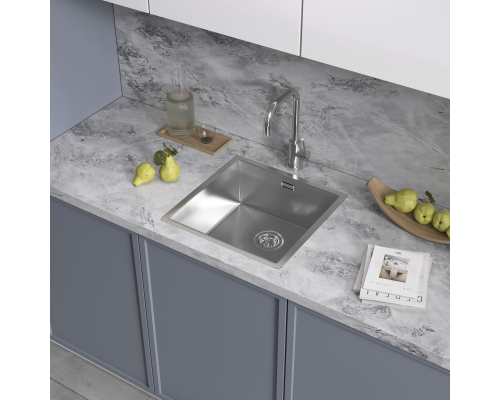 Кухонная мойка Reflexion Como RX2044SS полированная сталь