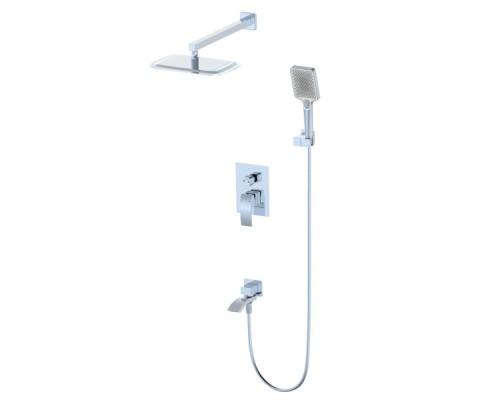 Душевая система встраиваемая Wonzon&Woghand, Хром