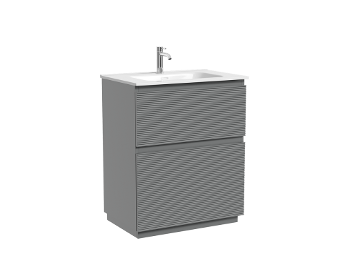 Тумба под раковину Напольная Sancos Folk Floor 69 FL70FES Ergraut soft