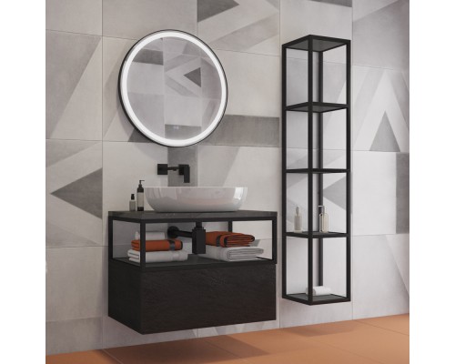 Зеркало Cezares Cadro 70 CZR-SPC-CADRO-700-LED-TCH-WARM с подсветкой с сенсорным выключателем и подогревом