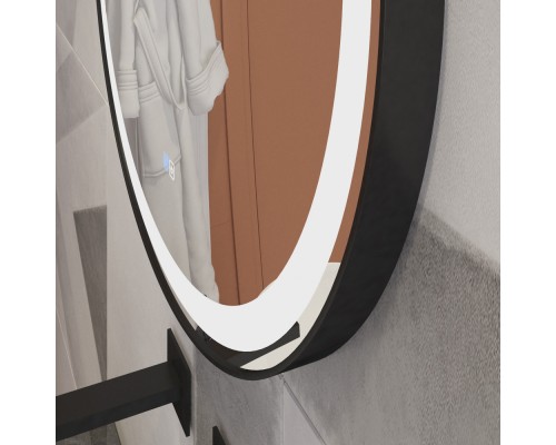 Зеркало Cezares Cadro 70 CZR-SPC-CADRO-700-LED-TCH-WARM с подсветкой с сенсорным выключателем и подогревом