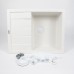 Кухонная мойка кварцевая Uperwood Quartz UPD-03-01, прямоугольная, белая