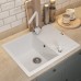Кухонная мойка кварцевая Uperwood Quartz UPD-03-01, прямоугольная, белая