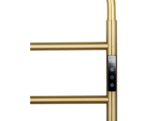 Полотенцесушитель электрический Wonzon&Woghand WISMAR, Брашированное золото WW-AL201-BG