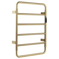 Полотенцесушитель электрический Wonzon&Woghand WISMAR, Брашированное золото WW-AL201-BG