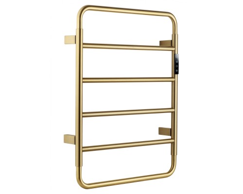 Полотенцесушитель электрический Wonzon&Woghand WISMAR, Брашированное золото WW-AL201-BG