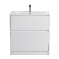 Тумба под раковину BelBagno Kraft 80 KRAFT-800-2C-PIA-BO Bianco Opaco