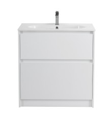 Тумба под раковину BelBagno Kraft 80 KRAFT-800-2C-PIA-BO Bianco Opaco