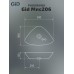 Раковина накладная Gid Mnc206