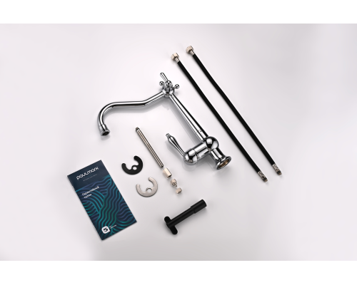 Смеситель для кухни Paulmark Retro хром Re213226-CR