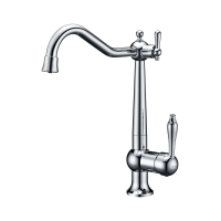 Смеситель для кухни Paulmark Retro хром Re213226-CR