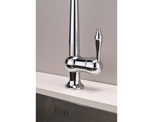 Смеситель для кухни Paulmark Retro хром Re213226-CR