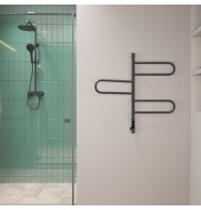 Полотенцесушитель электрический Vincea 44x80 Графит