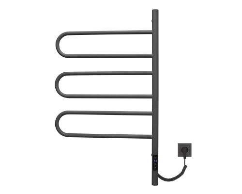 Полотенцесушитель электрический Vincea 44x80 Графит