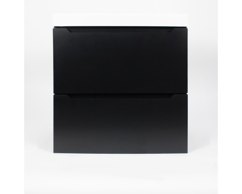 Тумба с раковиной Uperwood Tanos 50 см, черная