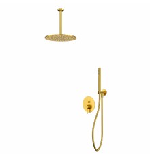 Система для душа скрытого монтажа WHITECROSS Y YSET12GLB брашированное золото
