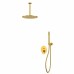 Система для душа скрытого монтажа WHITECROSS Y YSET12GLB брашированное золото