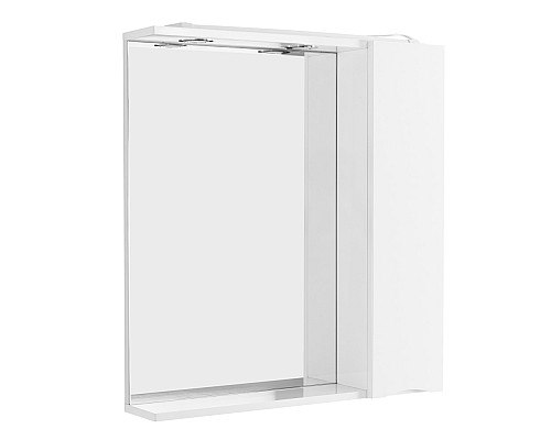 Зеркало со шкафом BelBagno MARINO-SPC-600/750-1A-BL-P-R 60 с подсветкой Bianco Lucido Зеркало со шкафом BelBagno MARINO-SPC-600/750-1A-BL-P-R 60 с подсветкой Bianco Lucido