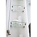 Зеркало со шкафом BelBagno MARINO-SPC-600/750-1A-BL-P-R 60 с подсветкой Bianco Lucido