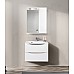 Зеркало со шкафом BelBagno MARINO-SPC-600/750-1A-BL-P-R 60 с подсветкой Bianco Lucido